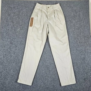 New With Tags Eddie Bauer Classic Fit Chino Pants Tan Women's Size 6 25x30 - Picture 1 of 8