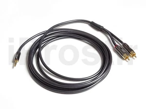 QED Performance Audio J2P Graphite Interconnects Adapter AUX - 3.5mm to RCA 3.0m - Picture 1 of 7