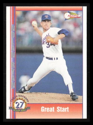 Great Start 1993 Pacific Texas Express #167  Texas Rangers - Image 1 of 2