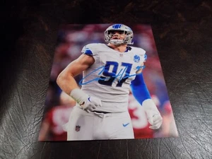 AIDAN HUTCHINSON AUTOGRAPHED LIONS 8X10 PHOTO W/COA - Picture 1 of 1