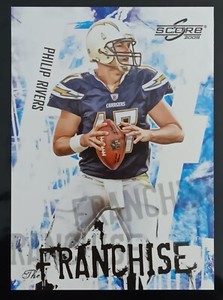 2009 Score Franchise  Philip Rivers #17 - San Diego Chargers