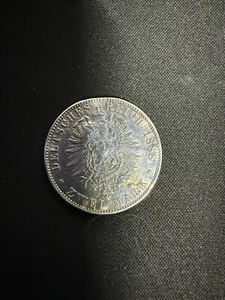 Silber Münze Deutsches Reich Zwei Mark 1888A FRIEDRICH DEUTSCHER KAISER KÖNIG V. - Bild 1 von 3