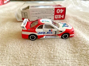 TOMICA 1:64 SCALE NISSAN JGTC WHITE R33 SKYLINE UNISIA JECS #3 RACE CAR - Picture 1 of 9
