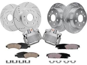 For Cadillac Escalade ESV Brake Pad Rotor and Caliper Set Detroit Axle 34236CYKV - Picture 1 of 2