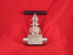 Válvula de aguja de capó Swagelok SS 1/2" servicio severo, SS-12NBF8-G - Imagen 1 de 1