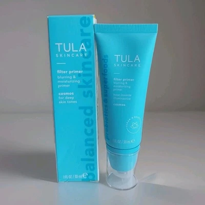 TULA Skincare Blurring Moisturizing Primer For Cosmos Deep Skin Tones 30ml - Image 1 of 3