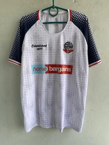 BOLTON WANDERERS HOME 2019 2020 SOCCER JERSEY FOOTBALL SHIRT SZ XL MENS OFFICIAL - Picture 1 of 15