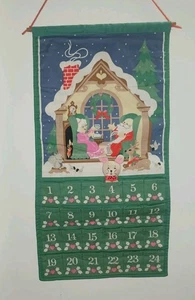 Avon Conto alla Rovescia per Natale Calendario dell'Avvento con Mouse Originale Vintage - Foto 1 di 8