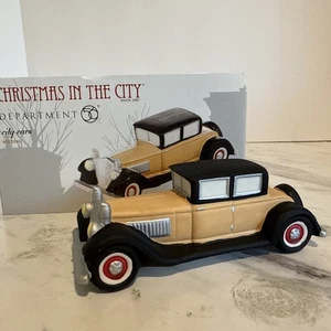 Department 56 Christmas In The City - City Cars 4025246 Zubehör mit Karton - Bild 1 von 10