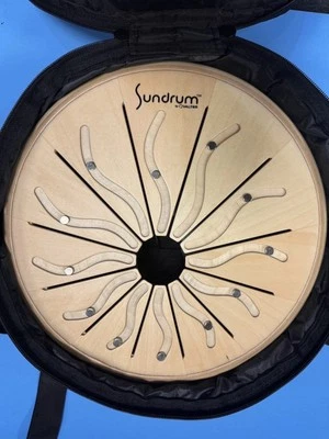Sundrum-tunable Wooden Tongue Drum w/ Built In Mic - Image 1 of 4