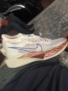 Nike Air ZoomX Vaporfly Next% 3 PRM White Blue Red Men Shoe Sz 15 New FQ7676-100 - Picture 1 of 14