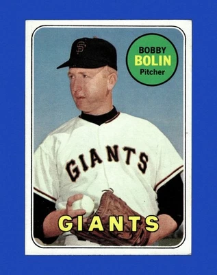1969 Topps Set-Break #505 Bobby Bolin como nuevo *GMCARDS* Foto 1 de 2