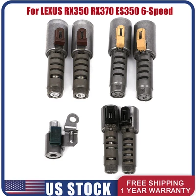 U760E Solenoid Kit For TOYOTA CAMRY HIGHLANDER RAV4 LEXUS RX350 RX370 ES350 US - Image 1 of 4