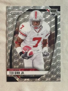 2025 Panini NIL Ohio State Prizm Silver Vinyl Ted Ginn Jr. /25 #3 OSU - Picture 1 of 2