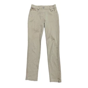 IZOD Light Khaki Uniform Leggings Size 8 - Picture 1 of 6