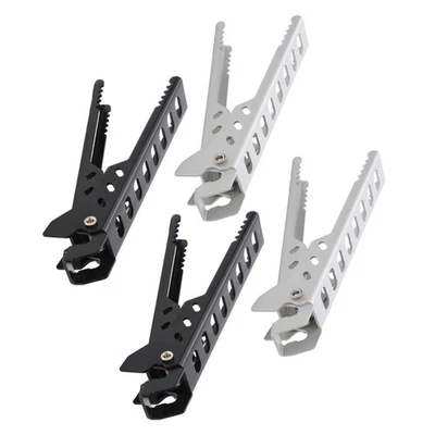  Abrazadera de soporte para olla de 4 piezas Pinza de placa caliente Camping Utensilios de cocina Clips de tazón Foto 1 de 4