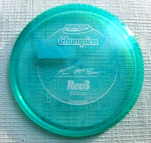 Innova Paul McBeth 2012 1X Champion Roc3 - Super Rare Swirly Light Blue 177G - Picture 1 of 9