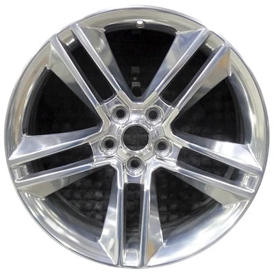Llanta Ford Mustang 19 2018-2021 JR3Z1007M pulida OEM de fábrica OE 10161 Foto 1 de 4