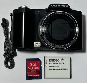 Olympus SZ series SZ-12 14,0-MP-Digitalkamera – schwarz - Bild 1 von 17