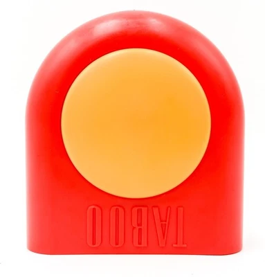 Taboo Board Game Buzzer Red Orange Replacement No Corrosion Or Rust - Image 1 of 4