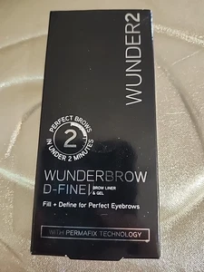 Wunder2 Wunderbrow D-Fine Brow Liner & Gel - BLONDE Crayon 0.007 Oz./Gel 0.1 Oz. - Picture 1 of 2