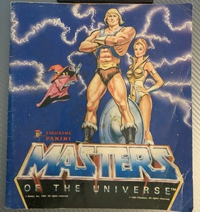1983 Figurine Panini Masters of the Universe He-Man Sticker Book Partial Sticker - Picture 1 of 10