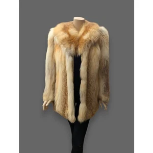 Golden Red Fox Jacket -Medium - Picture 1 of 10