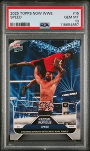 2025 Topps Now WWE IShow Speed #15 PSA 10 - Picture 1 of 2