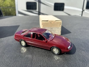 1989 Chevrolet Beretta GT Dealer Werbemodell - Maßstab 1:25 - AMT ERTL Garnet - Bild 1 von 8