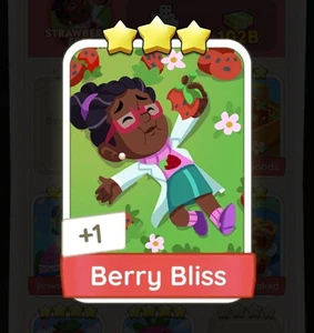 Berry Bliss - 3 Star Sticker - Monopoly - Picture 1 of 1