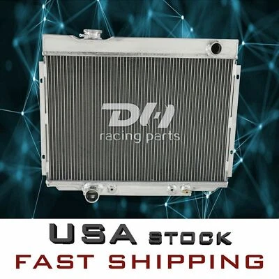 Radiador de aluminio 2379 3 filas para Ford 1968-69 Torino 1969-70 Ford Mustang 7,0 L  Foto 1 de 4