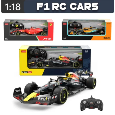 Hot Wheels Formula 1 Remote Control Toys RC Cars Auto Diecast Model Gift Metal - Image 1 of 4