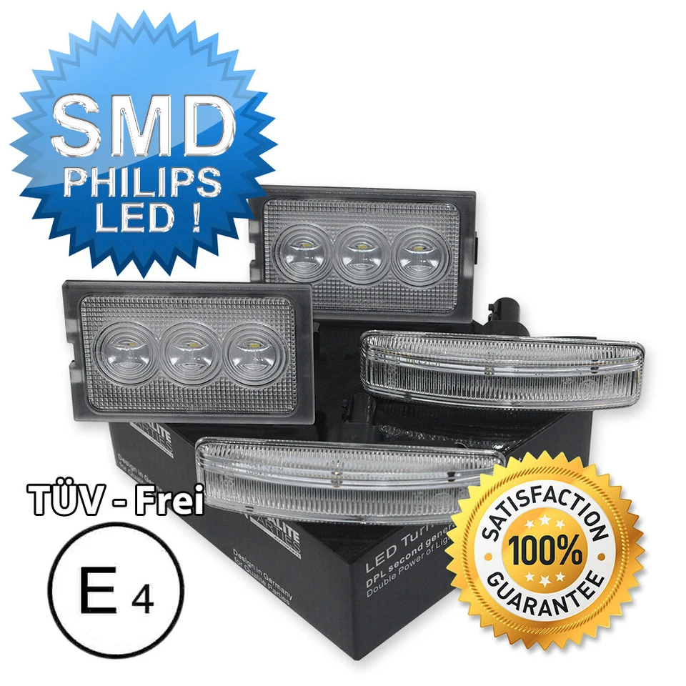 2x OEM BLINKER LED + KENNZEICHENLEUCHTE FÜR LAND ROVER DISCOVERY 3 4 RANGE SPORT - Bild 1 von 1