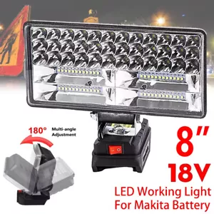 84LED Work Light For Makita 18V Battery Workshop Flashlights 2 USB Torch Camping - Picture 1 of 10
