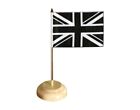 Tischflagge Großbritannien Union Jack schwarz schwarze britische Tischfahne 15x2