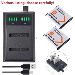 NP-BN1 Battery /USB Charger for Sony Cyber-shot DSC-TX1 TF1 TX30 W710 W730 W830 - Picture 1 of 28