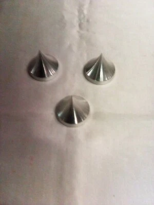 Sottopunte Per Diffusori Hifi.N.3 pezzi.In Metallo.Dynaudio. - Immagine 1 di 4