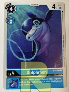 2x Dolphmon ® BT1-033 C ® Comune ® Digimon Ver.1.0 ® Inglese - Picture 1 of 1