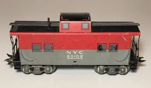 Vintage Marx O Gauge #20102 New York City NYC Caboose Pressed Tin Good Shape - Picture 1 of 10