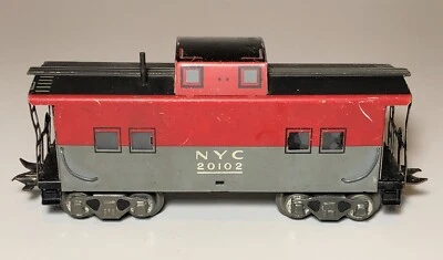 Vintage Marx O Gauge #20102 New York City NYC Caboose Pressed Tin Good Shape - Image 1 of 4