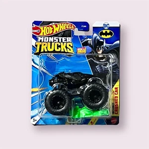 Hot Wheels Monster Trucks BATMAN Car DC Comic Dark Knight Tumbler Batmobile 2024 - Picture 1 of 2