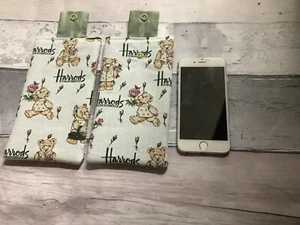 Harrods Handmade Padded Phone Case / Pouch Gift Christmas/ Birthday Gift - Picture 1 of 9