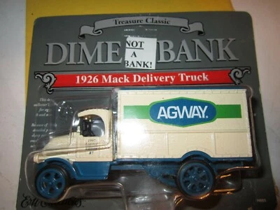 1997 Ertl  Agway Limited Ed #7 1926 Mack Delivery Truck NOT A BANK MISPACKAGED - Image 1 of 4