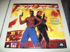 BACK IN ACTION Laserdisc LD EXCELLENT CONDITION RARE GREAT FILM BILLY BLANKS - Picture 1 of 1
