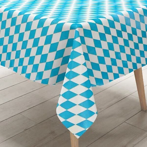Wachstuch Tischdecke bayerische Raute Oktoberfest 01261-01 eckig rund oval - Bild 1 von 1