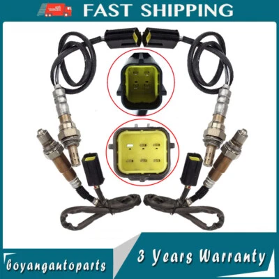 Sensor de oxígeno O2 aguas arriba + aguas abajo 4 unidades para Infiniti M56 5,6 L V8 2011 2012 2013 Foto 1 de 4