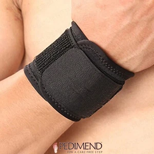 PEDIMEND Pulsera Deportiva Protector Pulsera Ajustable Envoltura Correa de Soporte Reino Unido - Imagen 1 de 9