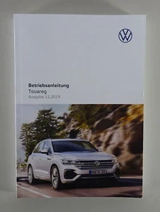 Betriebsanleitung / Handbuch VW Touareg III Typ CR Stand 11/2019 - Bild 1 von 1