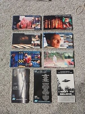 1997 - X-Files - Showcase Base Set 72 + Chase E + Partial Chase L + Fan Club - Image 1 of 2