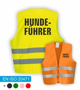 HUNDEFÜHRER Warnweste | Signalweste | Sicherheitsweste nach DIN ISO 20471 - Bild 1 von 15